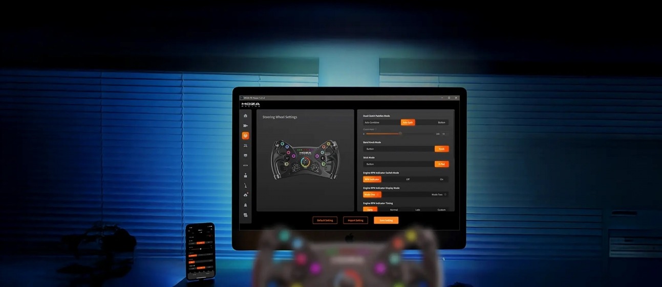 MOZA Racing KS Kormánykerék