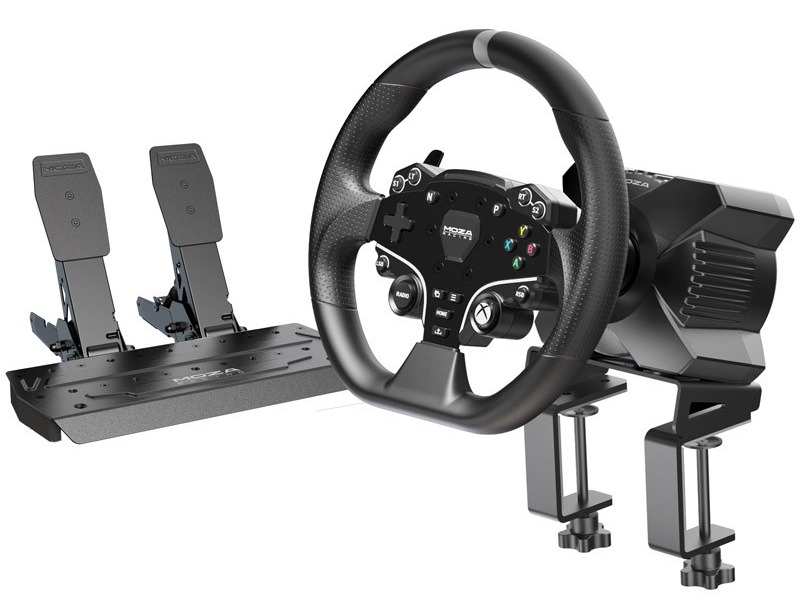 MOZA R3 PC/XBOX Csomag Kormánnyal Pedálszettel
