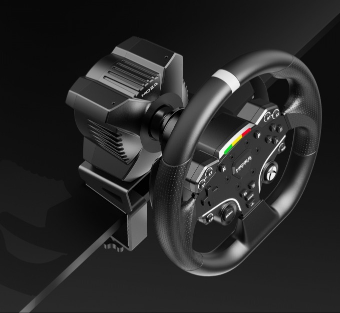 MOZA R3 PC/XBOX Csomag Kormánnyal Pedálszettel