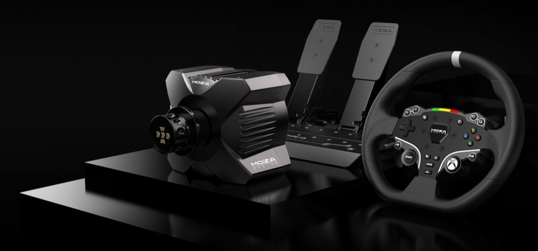 MOZA R3 PC/XBOX Csomag Kormánnyal Pedálszettel