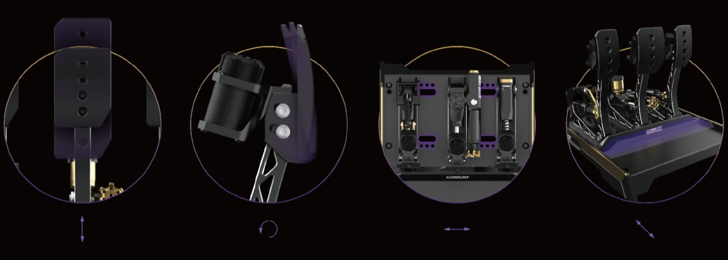 Conspit CPP EVO pedálszett(2 pedálos)