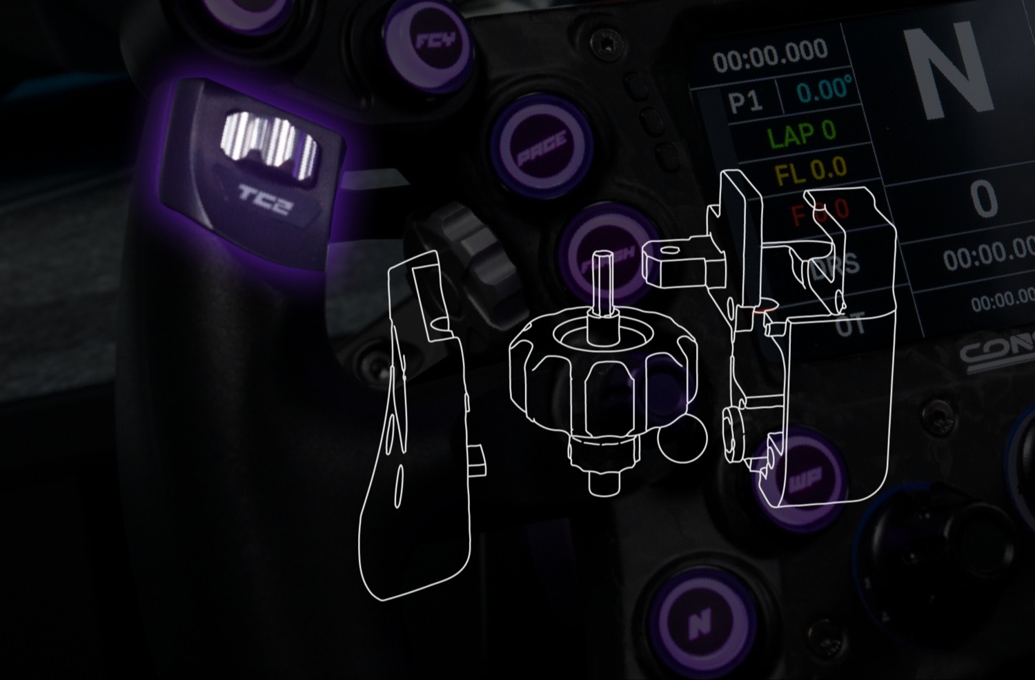 Conspit 290 GP kormánykerék