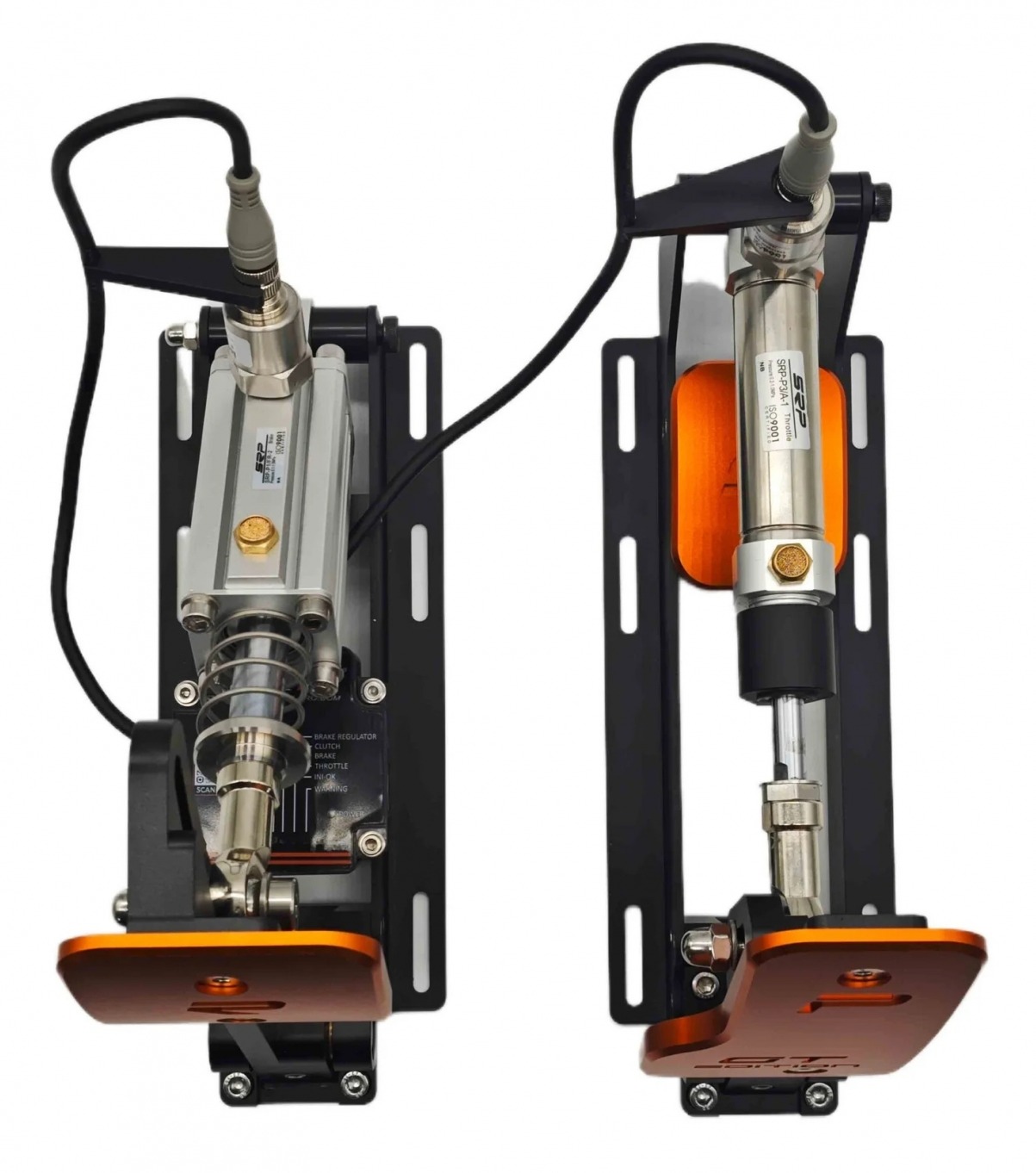 SRP-GT-S Pedálszett(Fekete)